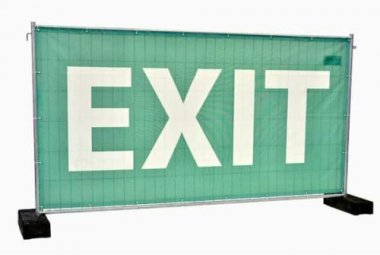 Exit-Banner